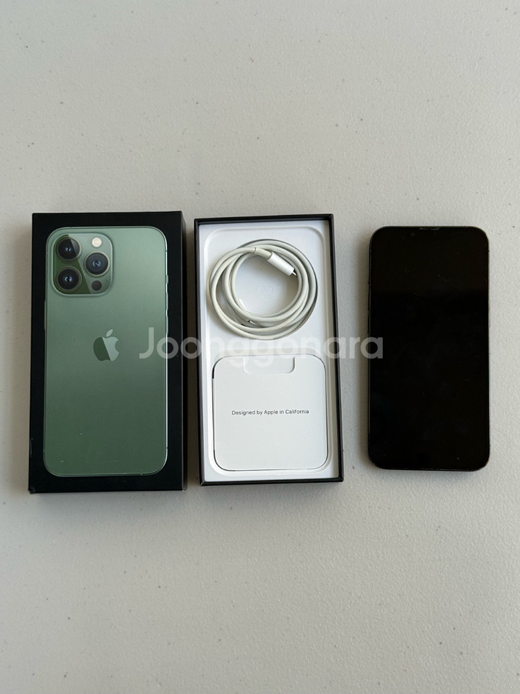 아이폰13프로 256GB 알파인그린 (풀박스)--0