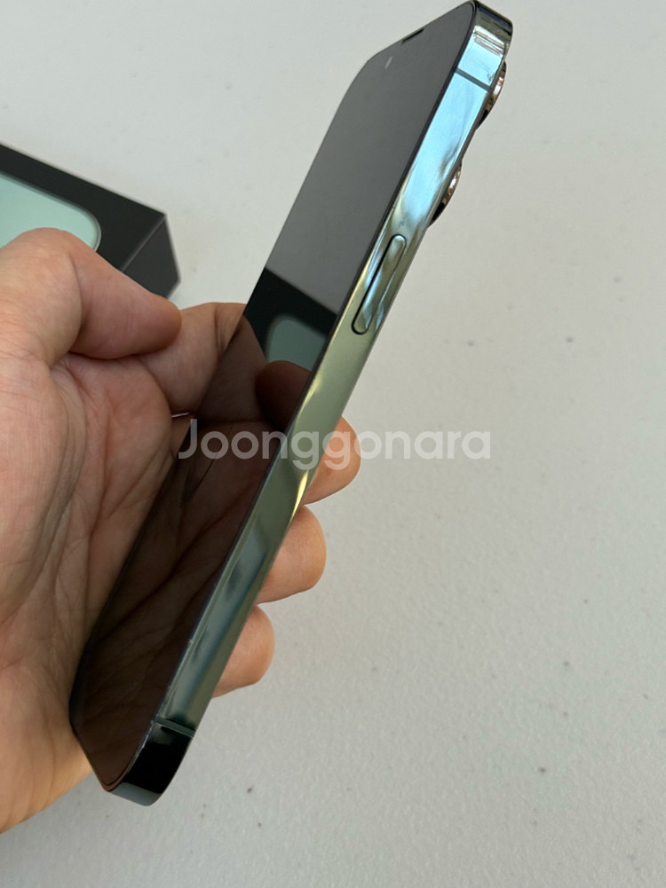 아이폰13프로 256GB 알파인그린 (풀박스)--4