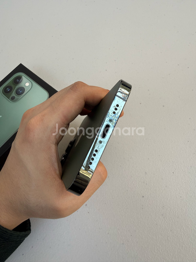 아이폰13프로 256GB 알파인그린 (풀박스)--7