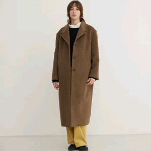 스텝어라운드 메리노 울100 코트