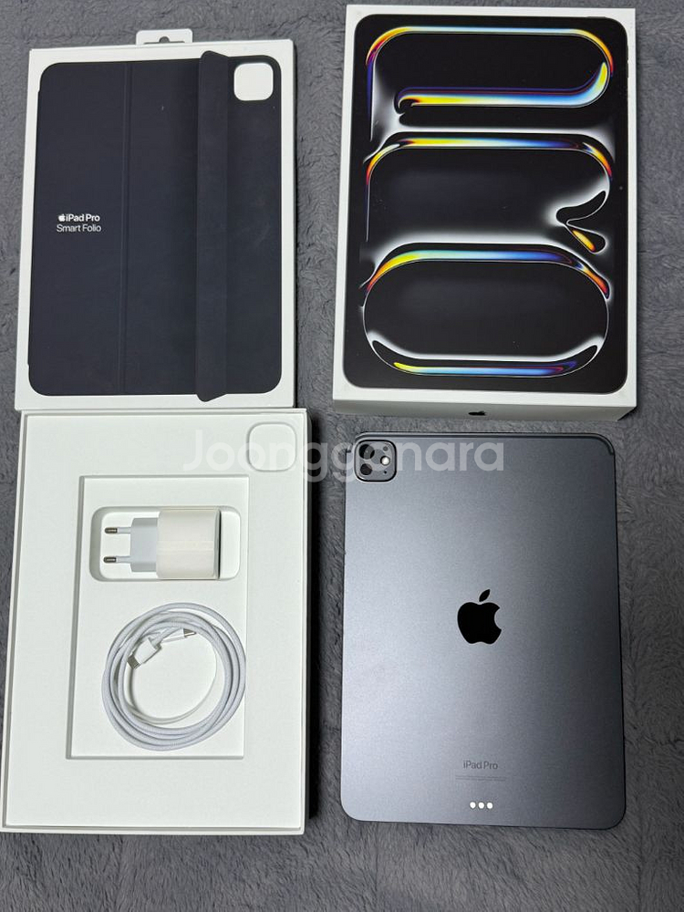 아이패드 프로 11인치 M4 256GB +정품스마트폴리오--0