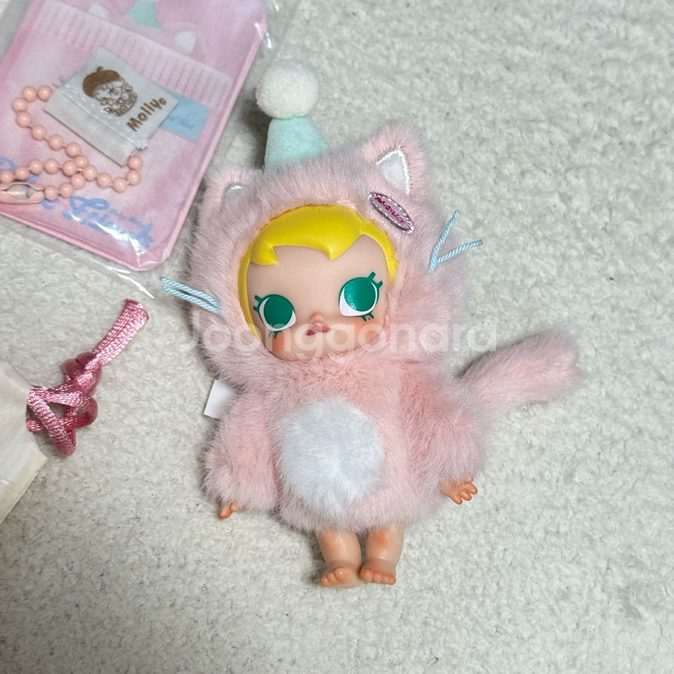 [새상품] 베이비몰리 핑크 키링--2