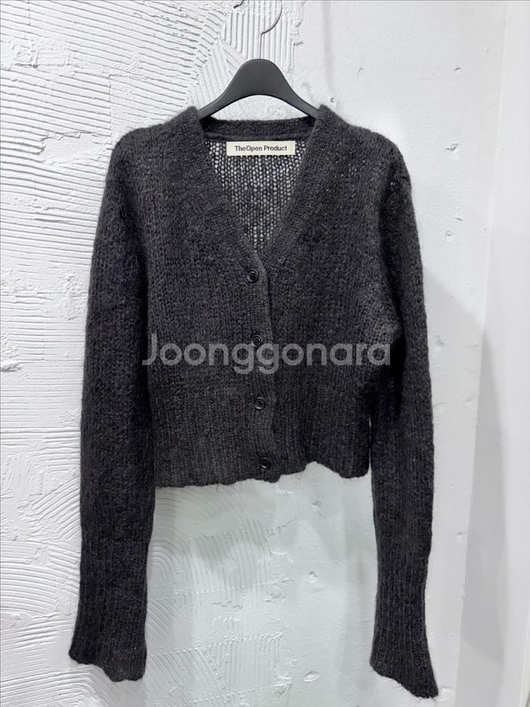 (11/9업뎃) 더오픈프로덕트 키드모헤어 니트가디건--0