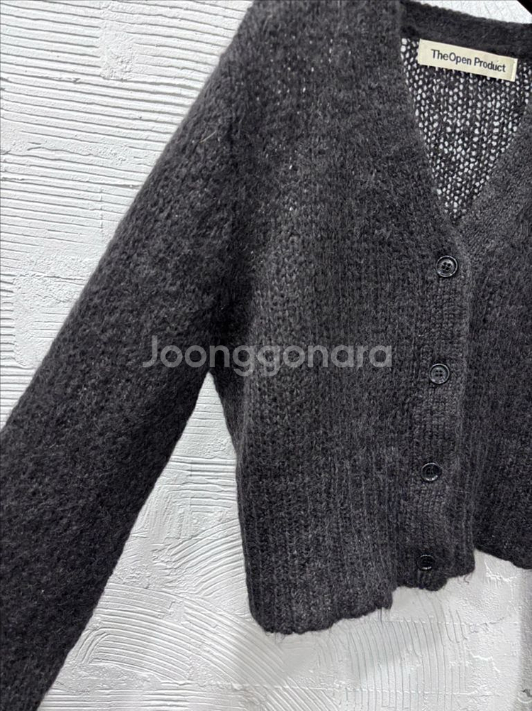 (11/9업뎃) 더오픈프로덕트 키드모헤어 니트가디건--2