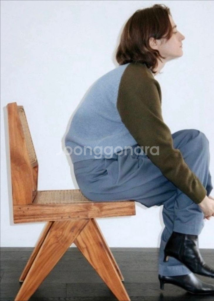 문달 ted 테드 레글런 니트 - 카키 / M--7