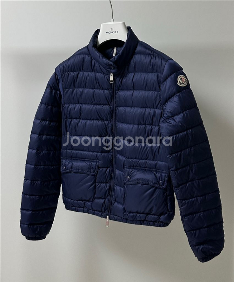 [44] 몽클레어 란스 네이비 패딩 점퍼--0
