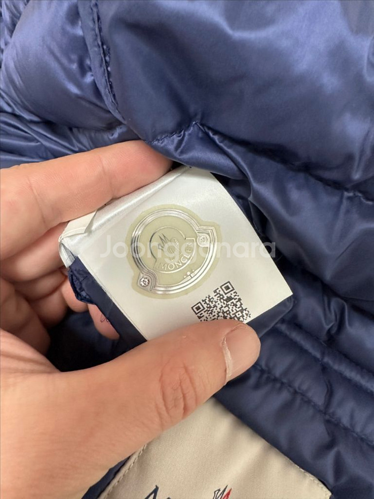 [44] 몽클레어 란스 네이비 패딩 점퍼--5