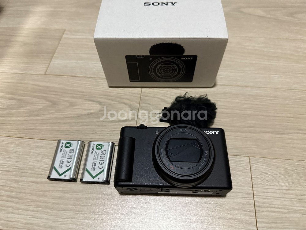 소니 ZV-1 m2 카메라, 충전기, 추가배터리--0