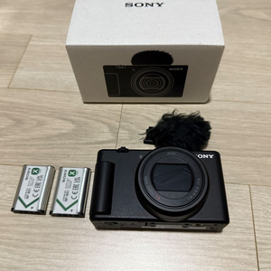 소니 ZV-1 m2 카메라, 충전기, 추가배터리