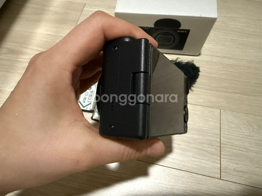 소니 ZV-1 m2 카메라, 충전기, 추가배터리--3