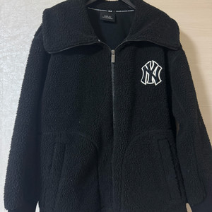 mlb 뽀글이 양털 자켓 s사이즈