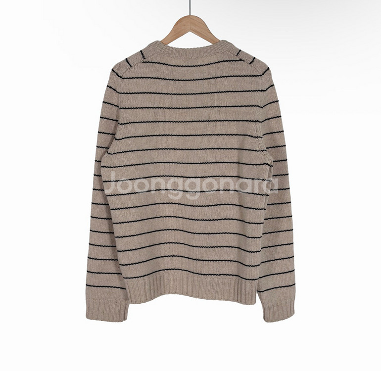[M] 셀린느 24fw 남성 울 트리오페 트리옹프 스트라이프 니트 스웨터--2