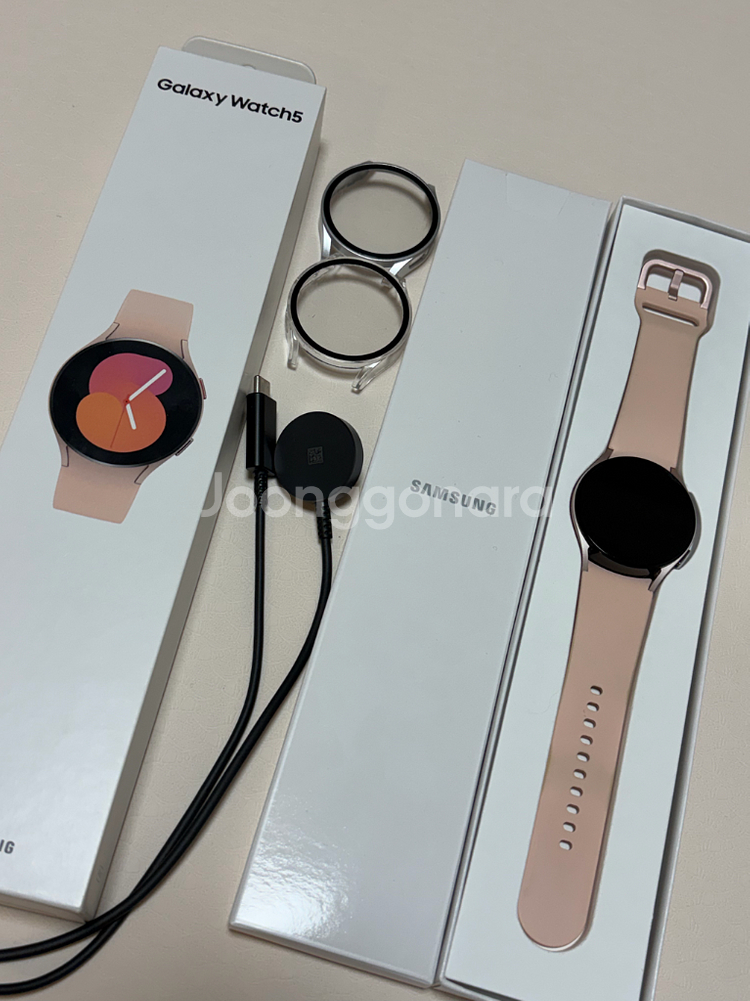 갤럭시 워치5 핑크 40mm--0