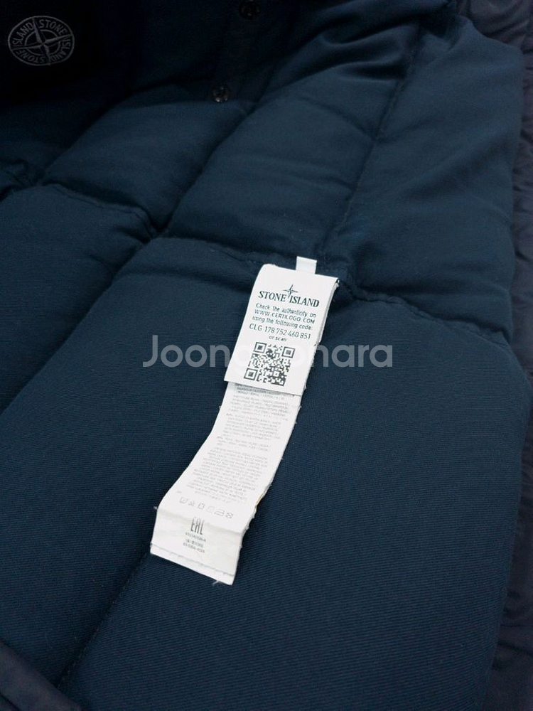 스톤아일랜드 크링클랩스 패딩 점퍼 L(100size) 16F--5