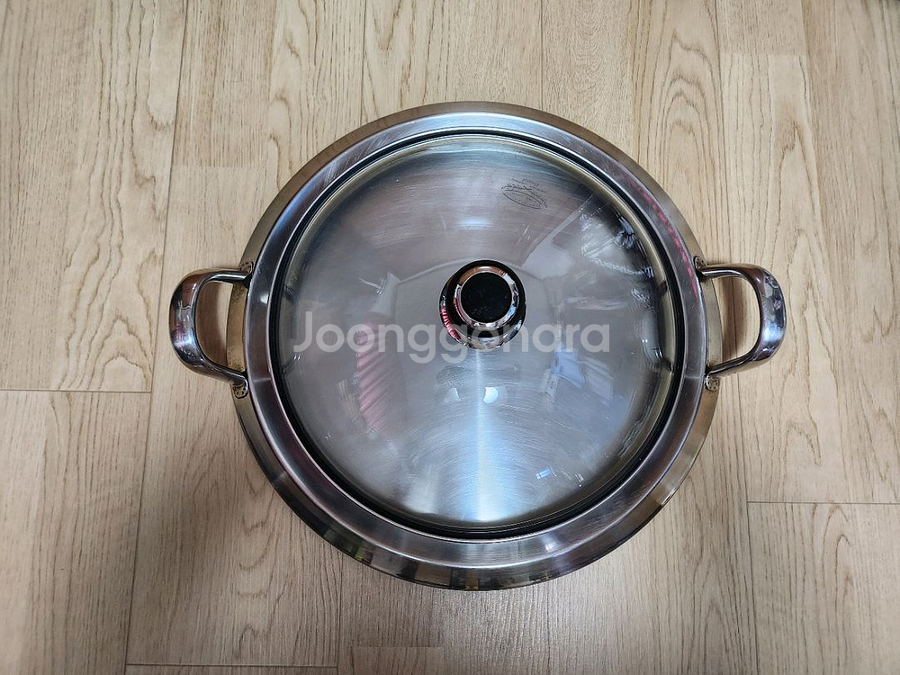 tri playbase 스테인레스팬 35cm(한국에서 제조된 왕실사파이어--1