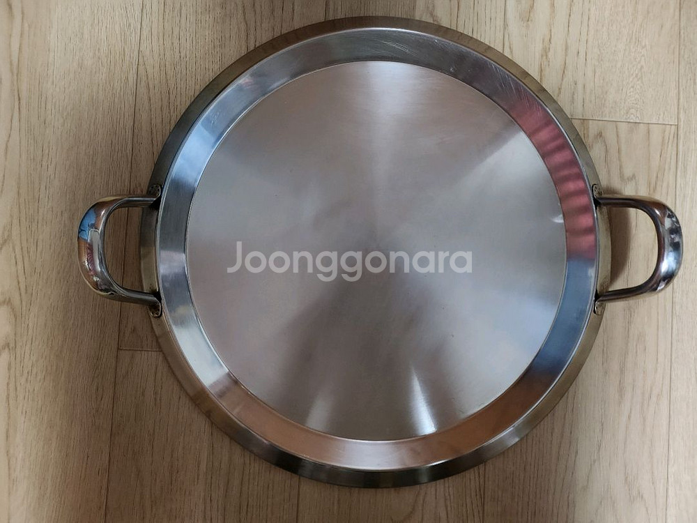 tri playbase 스테인레스팬 35cm(한국에서 제조된 왕실사파이어--3