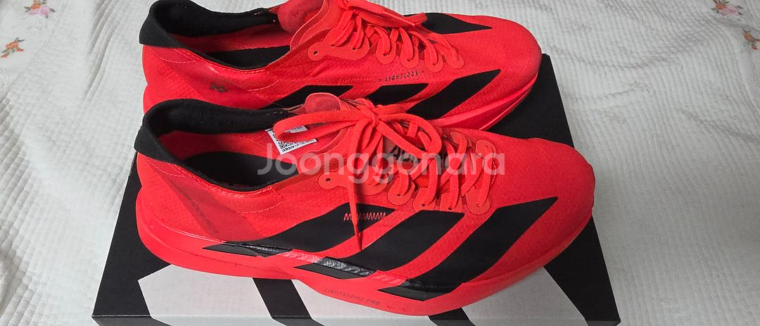 아디제로 프로4 레드색상 260--5