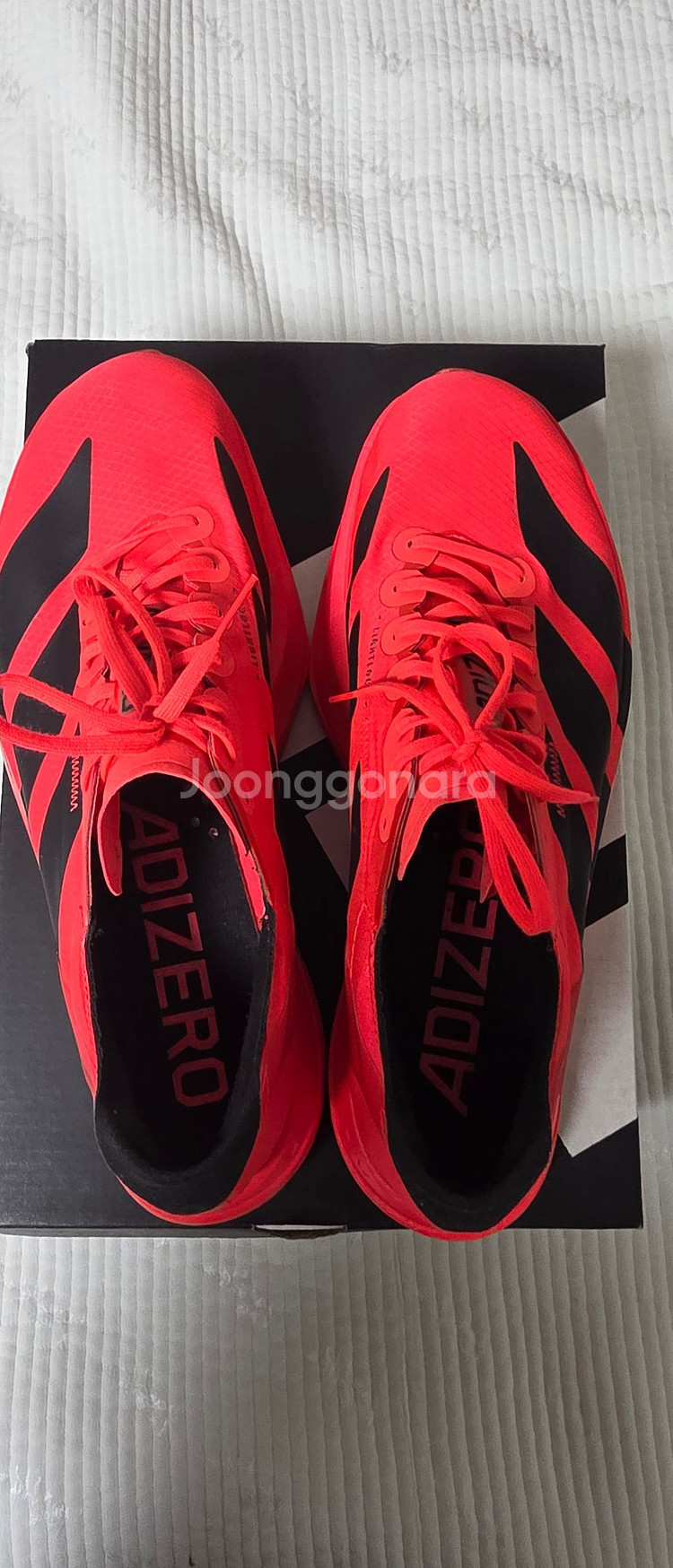 아디제로 프로4 레드색상 260--3