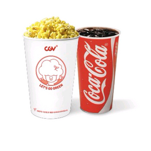 CGV 탄산M 2000 팝콘M 4500