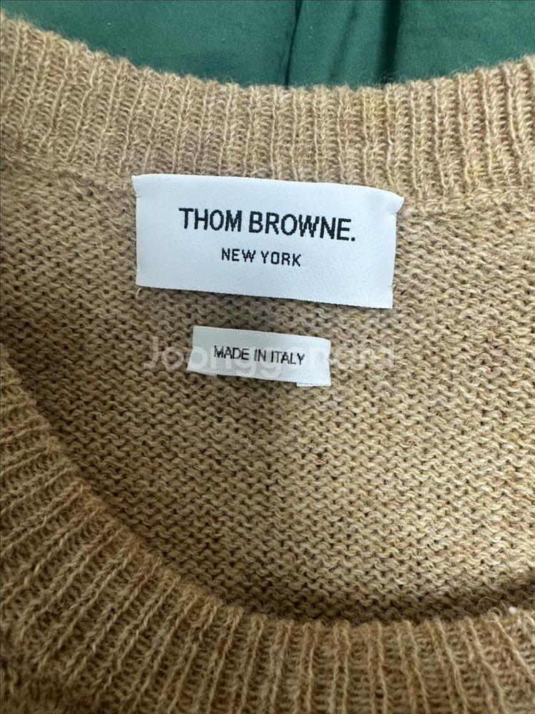 톰브라운 셰틀랜드 울 니트 4사이즈--2