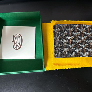 정품 고야드 빅투아르 반지갑 블랙 판매합니다