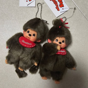 바로배송 몬치치 미니 보이/걸 키링 2개 세트