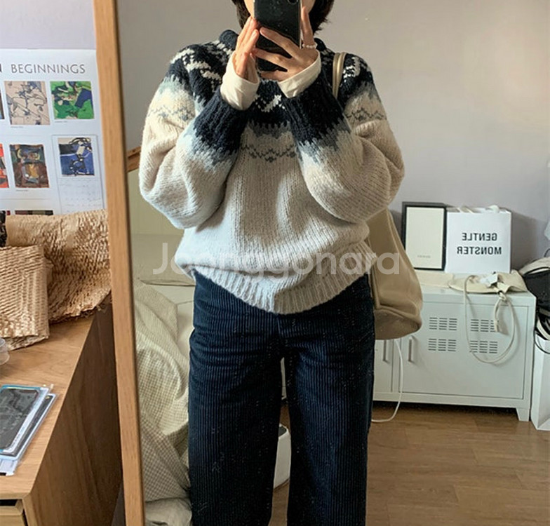 (새상품)노르딕니트--0