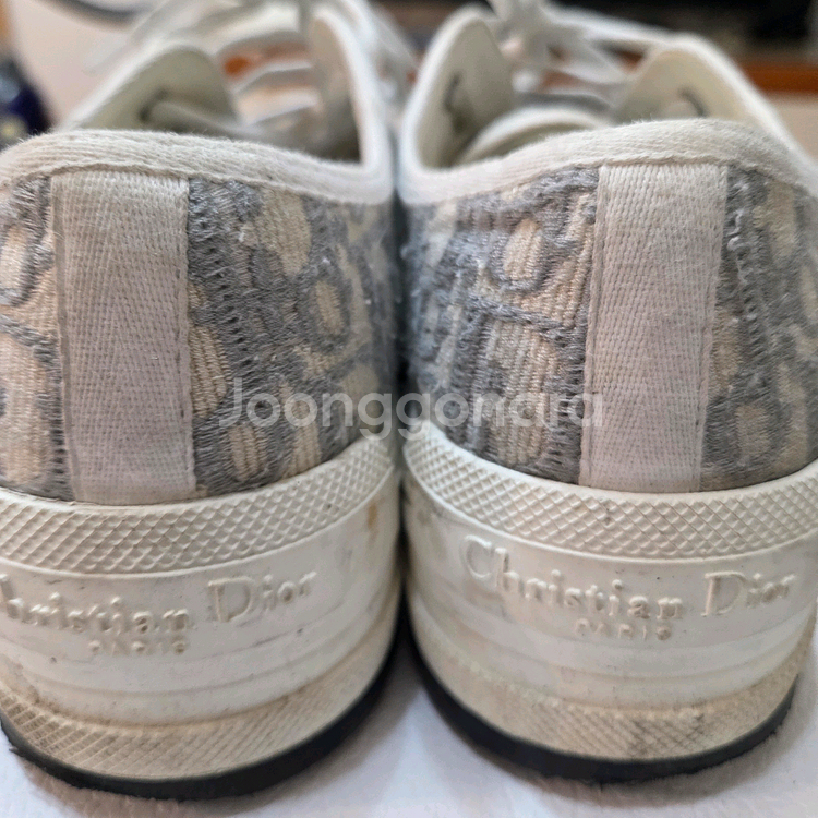 디올 오블리크 플랫폼 스니커즈--2