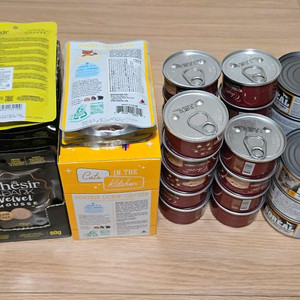 고양이 주식캔 습식사료 판매 - 웨루바,보레알,쉐지애,쉐리레드라벨,오픈팜,프라미