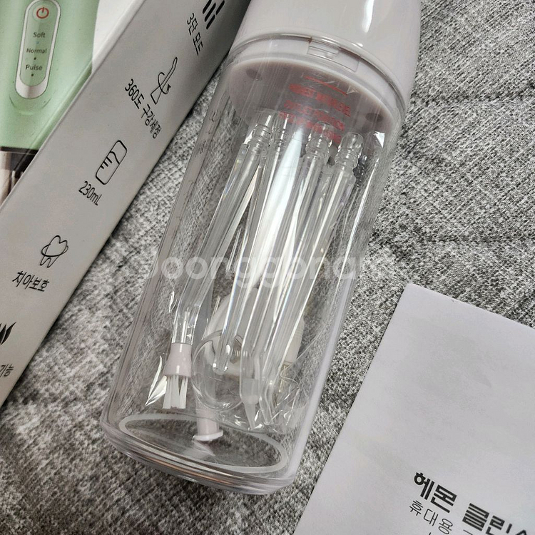 [새제품] 헤몬 구강세정기 화이트--2