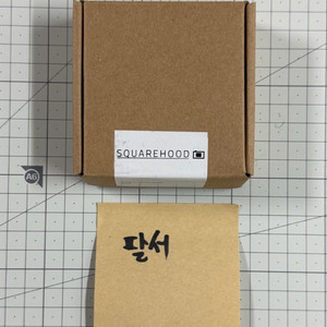 스퀘어후드 모델 V 블랙 - x100시리즈 후드 미사용 제품