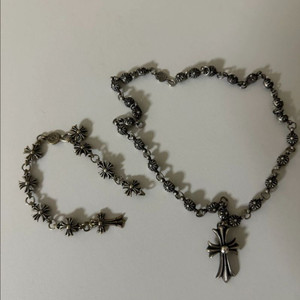 크롬하츠 십자가 팔찌