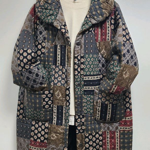 두툼(면)패딩코트(66~날씬77)