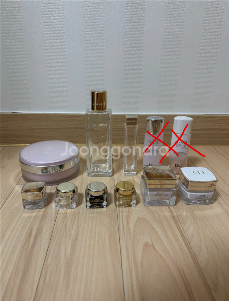 샤넬, 디올 화장품 공병--0