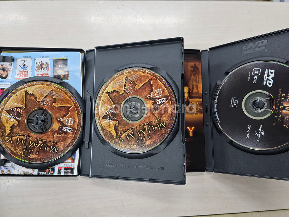 [DVD] 액션외국영화 "미이라1,2 얼티미트 에디션 박스세트" 판매합니다.--6