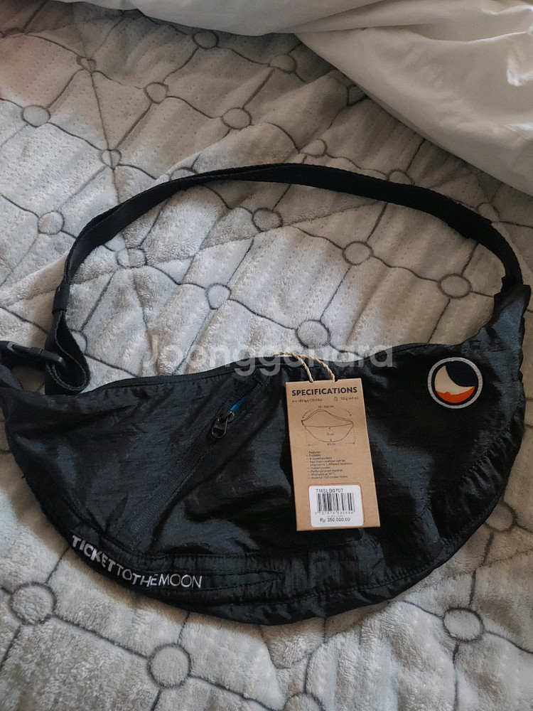 발리 티켓투더문 해먹 슬링백 블랙 새것!--0