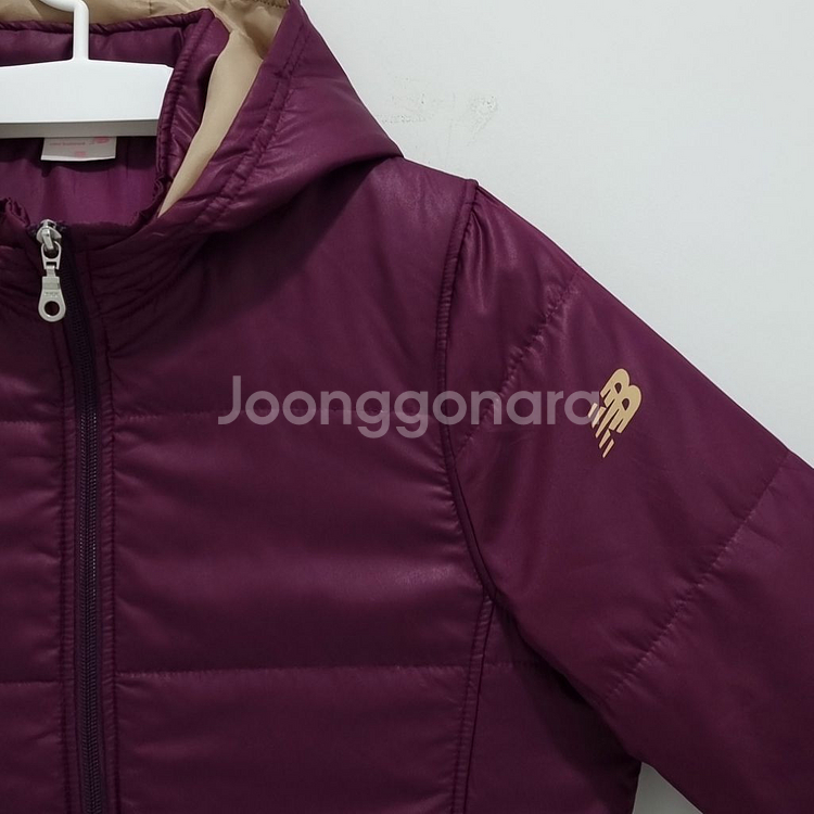 뉴발란스 여성 롱패딩 아우터 후드점퍼 패딩 자켓 M--3