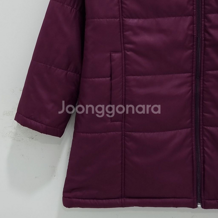 뉴발란스 여성 롱패딩 아우터 후드점퍼 패딩 자켓 M--4