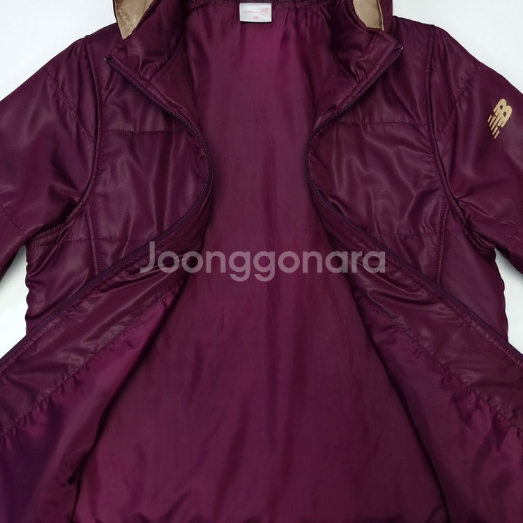뉴발란스 여성 롱패딩 아우터 후드점퍼 패딩 자켓 M--5