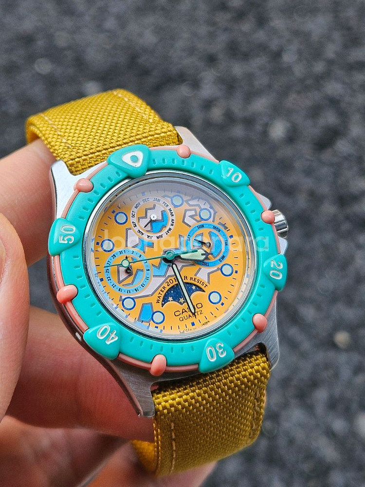 카시오 빈티지시계--0