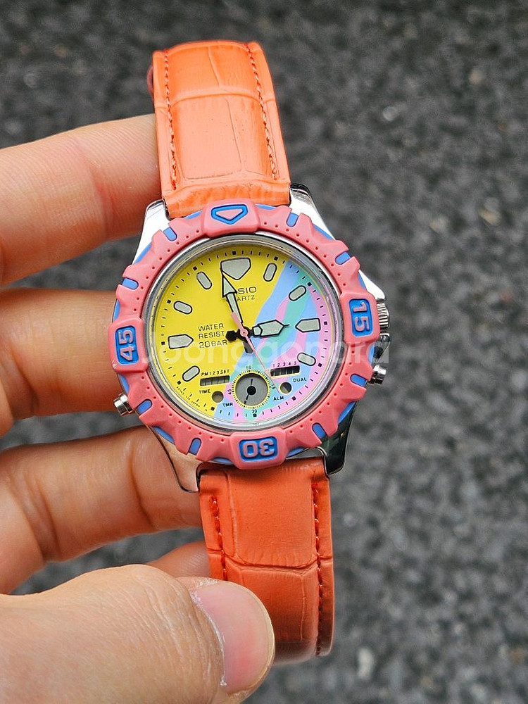 카시오 빈티지시계--0