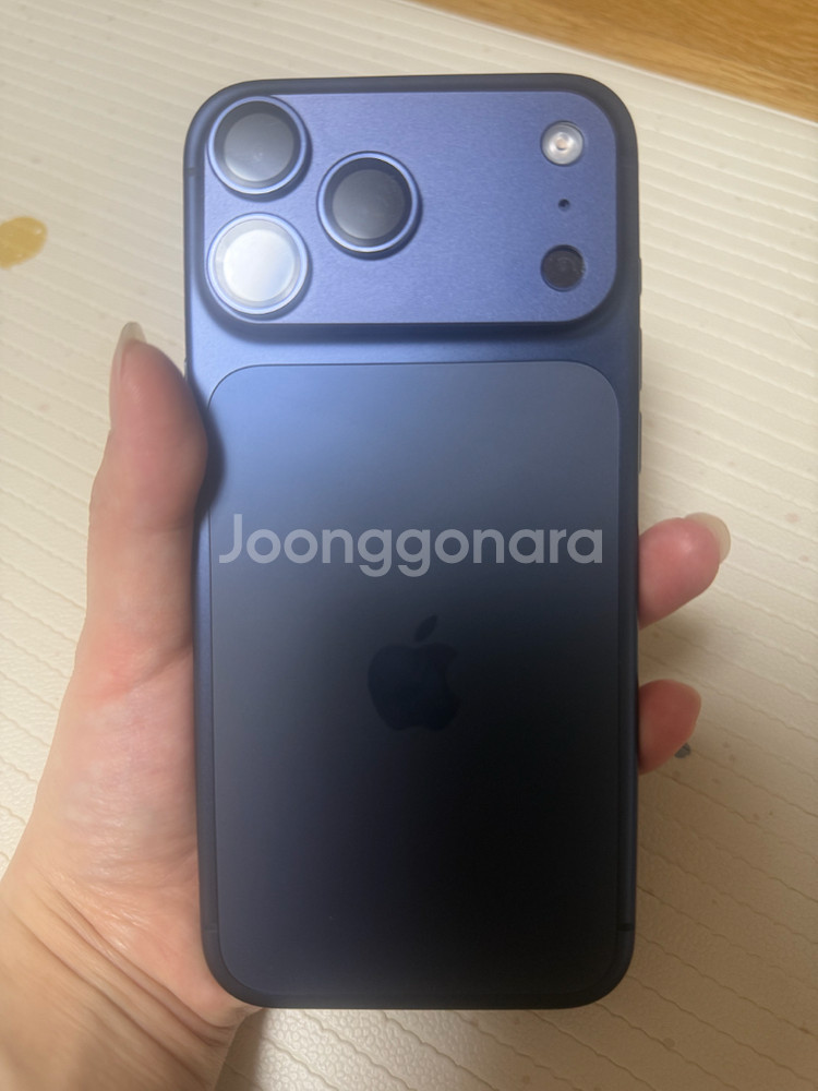 자급제 아이폰17프로맥스 256GB 딥블루색상--0