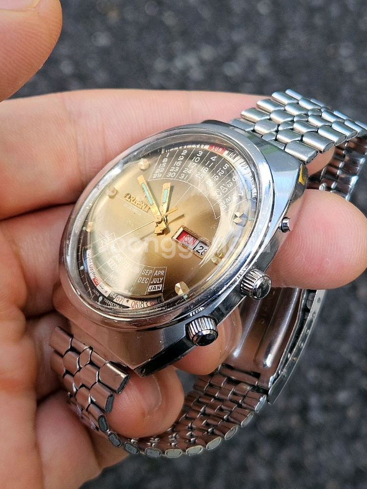 오리엔트 빈티지시계--2