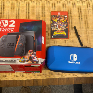 닌텐도 스위치2 본체 + 동킹콩 바난자 + 케이스 세트