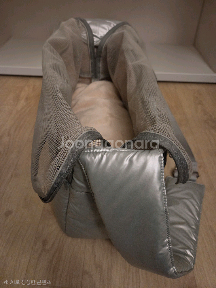 래핑찰리 강아지 이동가방 슬링백--2