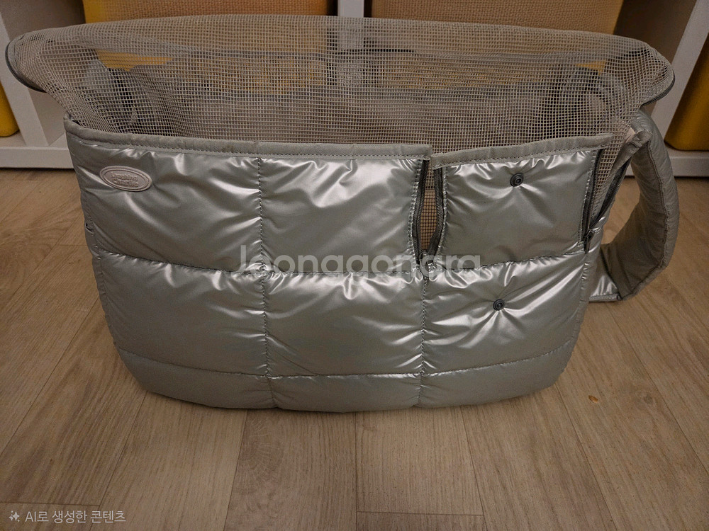 래핑찰리 강아지 이동가방 슬링백--1