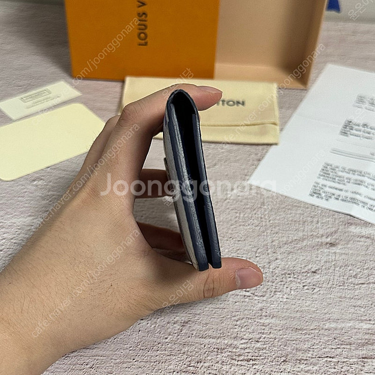 [한정판]루이비통 이클립스 워터컬러 오거나이저 카드지갑--4