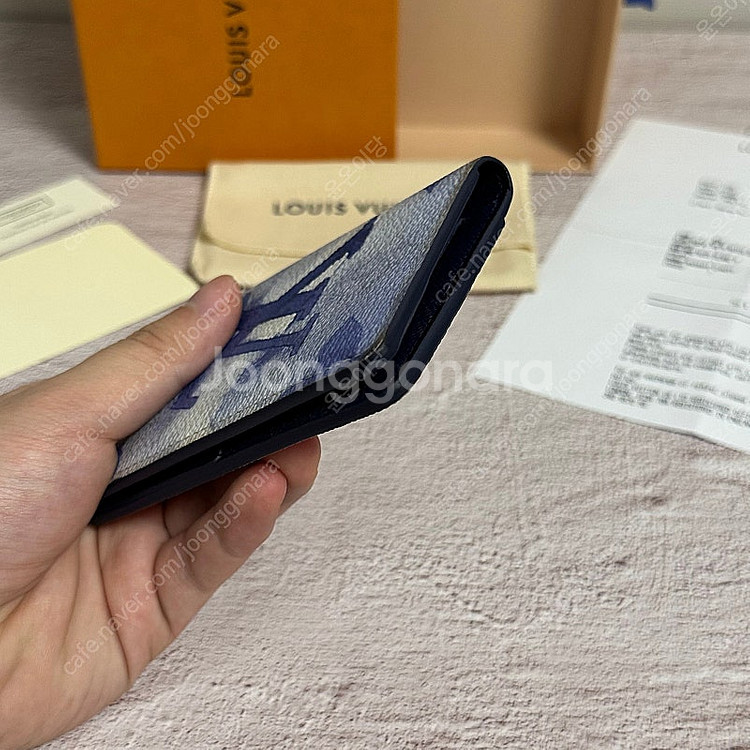 [한정판]루이비통 이클립스 워터컬러 오거나이저 카드지갑--5