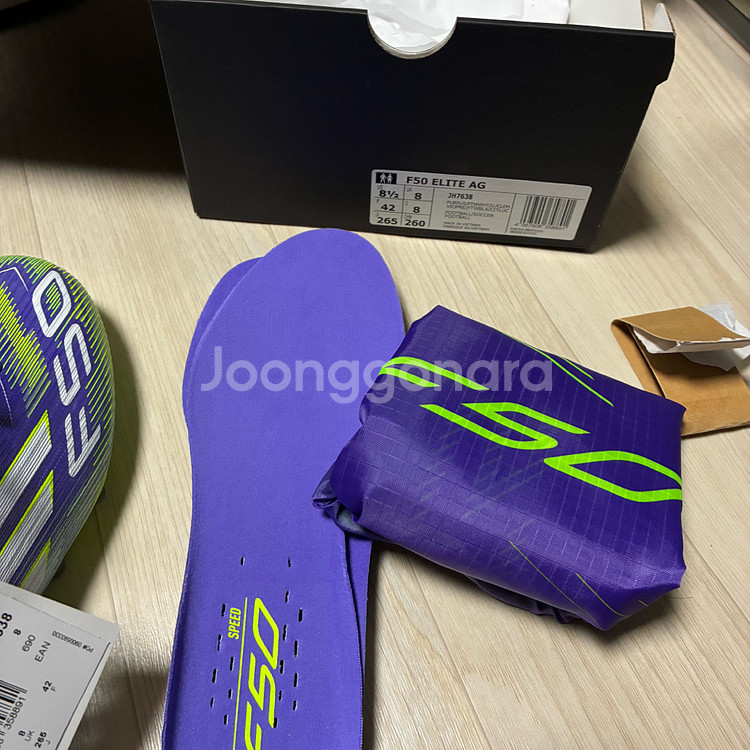 아디다스 F50 엘리트 AG (JH7638) 265mm--6