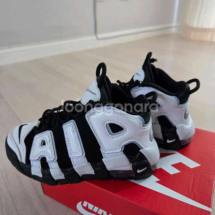 나이키 키즈 에어모어 업템포--4